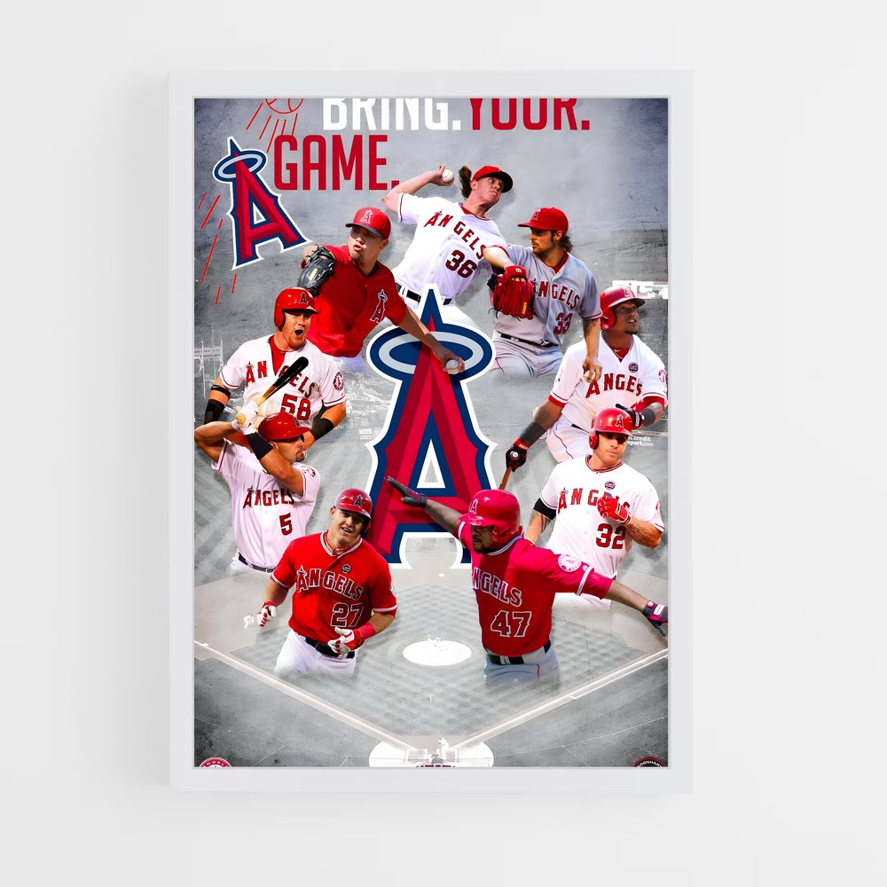 Poster Angels in the Outfield – affiche Baseball (vue 3)